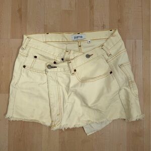 OG Parke Crossover Mini Skirt